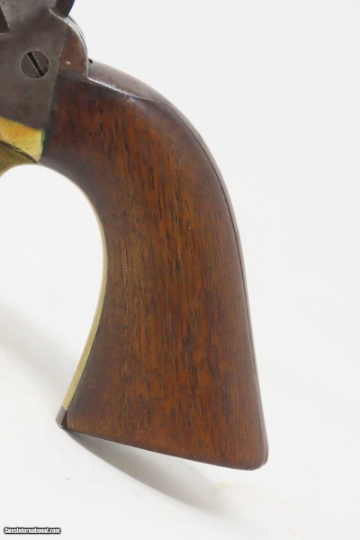 c1862 mfr. Antique U.S. COLT Model 1860 ARMY .44 cal CIVIL WAR WILD WEST MARTIALLY INSPECTED Revolver Used Beyond Civil War - Image 3 of 17