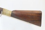 ENGLISH Antique J.H. CRANE Double Barrel 10 Gauge PERCUSSION HAMMER Shotgun Nicely Engraved LONDON Made Shotgun - 3 of 21