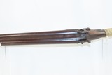ENGLISH Antique J.H. CRANE Double Barrel 10 Gauge PERCUSSION HAMMER Shotgun Nicely Engraved LONDON Made Shotgun - 13 of 21