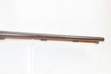 ENGLISH Antique J.H. CRANE Double Barrel 10 Gauge PERCUSSION HAMMER Shotgun Nicely Engraved LONDON Made Shotgun - 19 of 21