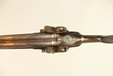 1700s Engraved Belgian FLINTLOCK Double Barrel Shotgun with Carved Stock ABSOLUTELY UNIQUE & EXQUISITE - 13 of 23