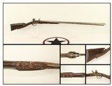 1700s Engraved Belgian FLINTLOCK Double Barrel Shotgun with Carved Stock ABSOLUTELY UNIQUE & EXQUISITE - 1 of 23