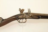 1700s Engraved Belgian FLINTLOCK Double Barrel Shotgun with Carved Stock ABSOLUTELY UNIQUE & EXQUISITE - 4 of 23