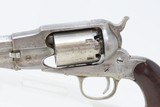 USN ANCHOR Stamped CIVIL WAR Antique U.S. REMINGTON New Model NAVY Revolver Many Used by the “Brown Water Navies” of the ACW - 4 of 19