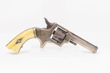 CASED ENGRAVED SILVER & IVORY English Antique BABY TRANTER .32 RF Revolver
1870s Birmingham Proofed - 18 of 21