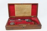 CASED c1856 mfg. LONDON MODEL Antique COLT M1849 Percussion POCKET Revolver Production Run Between 1853 and 1857 w/ACCESSORIES - 2 of 25