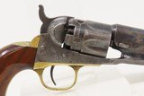 c1870 mfr. Antique COLT Model 1862 POLICE Revolver .36 Post-CIVIL WAR
SCALED DOWN Version of the COLT Model 1860 ARMY - 18 of 19