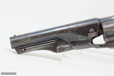 c1870 mfr. Antique COLT Model 1862 POLICE Revolver .36 Post-CIVIL WARSCALED DOWN Version of the COLT Model 1860 ARMY - Image 5 of 19