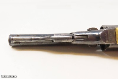 c1870 mfr. Antique COLT Model 1862 POLICE Revolver .36 Post-CIVIL WARSCALED DOWN Version of the COLT Model 1860 ARMY - Image 15 of 19