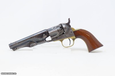 c1870 mfr. Antique COLT Model 1862 POLICE Revolver .36 Post-CIVIL WARSCALED DOWN Version of the COLT Model 1860 ARMY - Image 2 of 19