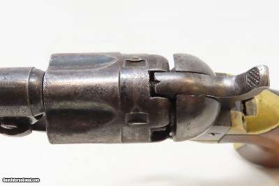 c1870 mfr. Antique COLT Model 1862 POLICE Revolver .36 Post-CIVIL WARSCALED DOWN Version of the COLT Model 1860 ARMY - Image 9 of 19