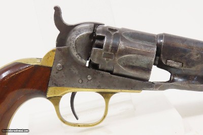 c1870 mfr. Antique COLT Model 1862 POLICE Revolver .36 Post-CIVIL WARSCALED DOWN Version of the COLT Model 1860 ARMY - Image 18 of 19