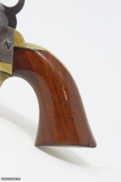 c1870 mfr. Antique COLT Model 1862 POLICE Revolver .36 Post-CIVIL WARSCALED DOWN Version of the COLT Model 1860 ARMY - Image 3 of 19