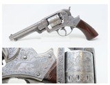 ENGRAVED CIVIL WAR Antique U.S. STARR M1858 Army .44 Double Action Revolver U.S. Contract Double Action ARMY Revolver - 1 of 22