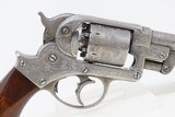 ENGRAVED CIVIL WAR Antique U.S. STARR M1858 Army .44 Double Action Revolver U.S. Contract Double Action ARMY Revolver - 20 of 22