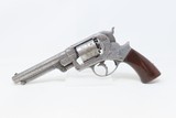 ENGRAVED CIVIL WAR Antique U.S. STARR M1858 Army .44 Double Action Revolver U.S. Contract Double Action ARMY Revolver - 2 of 22