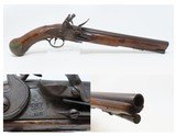 British TOWER Long Sea Service FLINTLOCK Military Pistol
REVOLUTIONARY WAR ROYAL CYPHER KING GEORGE III Naval Pistol