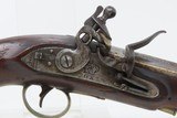 Rare Antique BRITISH TOWER P1831 CUSTOMS/COAST GUARD FLINTLOCK Pistol “GR”Used by the British Coast Guard/Customs Service - 4 of 20