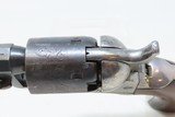 Pre-CIVIL WAR Cased Antique COLT Model 1849 POCKET w Robbery Cylinder Scene Inscribed to “JAs MERCER” on the Frame - 10 of 24