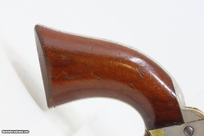 Antique CIVIL WAR Era COLT Pocket NAVY .38 RF CONVERSION Revolver HOLSTERVERY NICE Originally Made in 1862 ROUND BARREL - Image 21 of 23