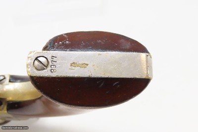 Antique CIVIL WAR Era COLT Pocket NAVY .38 RF CONVERSION Revolver HOLSTERVERY NICE Originally Made in 1862 ROUND BARREL - Image 17 of 23