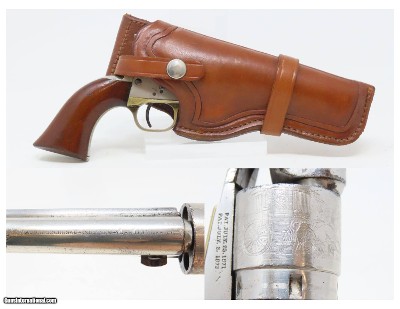 Antique CIVIL WAR Era COLT Pocket NAVY .38 RF CONVERSION Revolver HOLSTER
VERY NICE Originally Made in 1862 ROUND BARREL