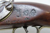 BRITISH Antique 1796 Pattern LIGHT DRAGOON Percussion Conv. CAVALRY Pistol
NAPOLEONIC WARS Era British Military Pistol - 15 of 19