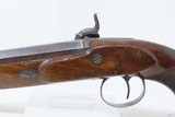 BRACE of Antique WOOD & SON Percussion DUELING PISTOLS .60 British DUELERS
Beautiful MATCHED PAIR of ENGRAVED DUELERS - 19 of 25