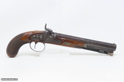 BRACE of Antique WOOD & SON Percussion DUELING PISTOLS .60 British DUELERSBeautiful MATCHED PAIR of ENGRAVED DUELERS - Image 21 of 25