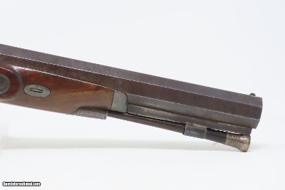 BRACE of Antique WOOD & SON Percussion DUELING PISTOLS .60 British DUELERSBeautiful MATCHED PAIR of ENGRAVED DUELERS - Image 6 of 25