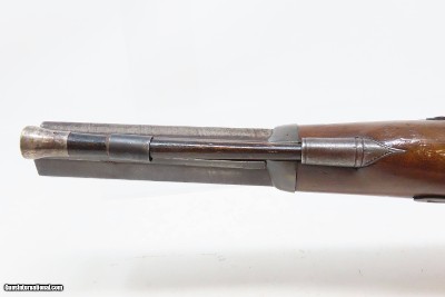 BRACE of Antique WOOD & SON Percussion DUELING PISTOLS .60 British DUELERSBeautiful MATCHED PAIR of ENGRAVED DUELERS - Image 16 of 25