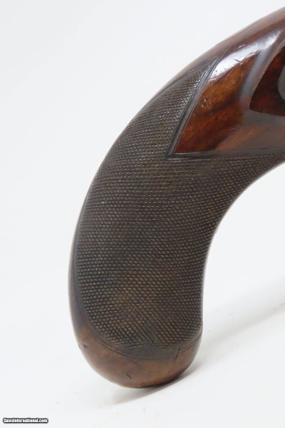 BRACE of Antique WOOD & SON Percussion DUELING PISTOLS .60 British DUELERSBeautiful MATCHED PAIR of ENGRAVED DUELERS - Image 4 of 25