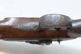 BRACE of Antique WOOD & SON Percussion DUELING PISTOLS .60 British DUELERS
Beautiful MATCHED PAIR of ENGRAVED DUELERS - 15 of 25