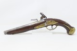 ITALIAN Antique LANONE Pistol .54 Caliber FLINTLOCK Engraved Ornate 1700s
18th Century Sidearm Decorated with Busts - 15 of 18