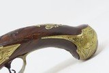 ITALIAN Antique LANONE Pistol .54 Caliber FLINTLOCK Engraved Ornate 1700s
18th Century Sidearm Decorated with Busts - 16 of 18