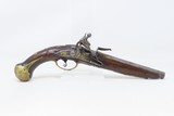 ITALIAN Antique LANONE Pistol .54 Caliber FLINTLOCK Engraved Ornate 1700s
18th Century Sidearm Decorated with Busts - 2 of 18