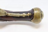 ITALIAN Antique LANONE Pistol .54 Caliber FLINTLOCK Engraved Ornate 1700s
18th Century Sidearm Decorated with Busts - 12 of 18