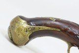 ITALIAN Antique LANONE Pistol .54 Caliber FLINTLOCK Engraved Ornate 1700s
18th Century Sidearm Decorated with Busts - 3 of 18