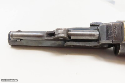 c1871 mfr. Antique COLT Model 1849 POCKET Revolver Cased .31 cal. WILD WEST With Stagecoach Robbery Cylinder Scene! - Image 20 of 24