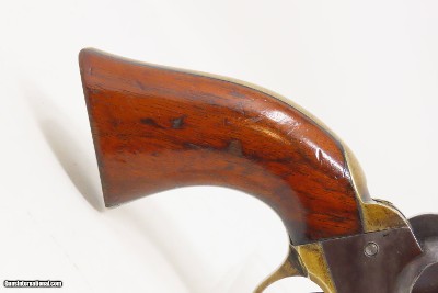 c1871 mfr. Antique COLT Model 1849 POCKET Revolver Cased .31 cal. WILD WEST With Stagecoach Robbery Cylinder Scene! - Image 22 of 24