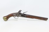 REVOLUTIONARY WAR Era British TOWER .57 Long Sea Service FLINTLOCK Pistol
ROYAL CYPHER “GR” and “TOWER” Marked Naval Pistol - 2 of 19