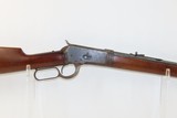 c1910 mfr. WINCHESTER Model 1892 Lever Action TAKEDOWN RIFLE .25-20 WCF C&R Octagonal Barrel, Crescent Butt Plate - 18 of 21