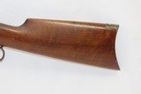 c1910 mfr. WINCHESTER Model 1892 Lever Action TAKEDOWN RIFLE .25-20 WCF C&R Octagonal Barrel, Crescent Butt Plate - 3 of 21