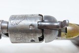 c1867 Antique COLT Model 1851 NAVY Revolver .36 Cal WILD WEST Primitive Art With Interesting Secondary Cylinder Scene - 9 of 21