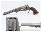 c1867 Antique COLT Model 1851 NAVY Revolver .36 Cal WILD WEST Primitive Art With Interesting Secondary Cylinder Scene - 1 of 21