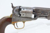 c1867 Antique COLT Model 1851 NAVY Revolver .36 Cal WILD WEST Primitive Art With Interesting Secondary Cylinder Scene - 20 of 21