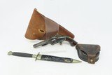 IDed CIVIL WAR 52nd PA INFANTRY SMITH & WESSON No. 1 Revolver Knife Antique ALLEN M. HAIGHT – 52nd PENNSYLVANIA VOLUNTEERS - 2 of 25