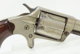 Antique COLT “NEW LINE” .38 RF Nickel Finish ETCHED PANEL Pocket Revolver
WILD WEST Conceal & Carry SELF DEFENSE Gun - 16 of 17