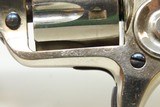 Antique COLT NEW LINE .22 RF 7-Shot Pocket Revolver ANTIQUE IVORY GRIPSSELF DEFENSE Revolver with NICKEL Plating - 6 of 18