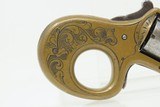 Scarce ENGRAVED Antique JAMES REID “My Friend” .22 Revolver KNUCKLE DUSTER
1870s Era BRASS KNUCKLE - PISTOL Combination - 13 of 14